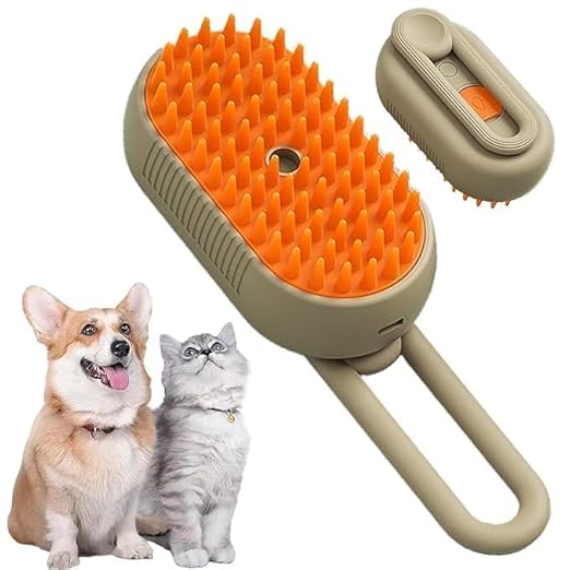 pet steam brush